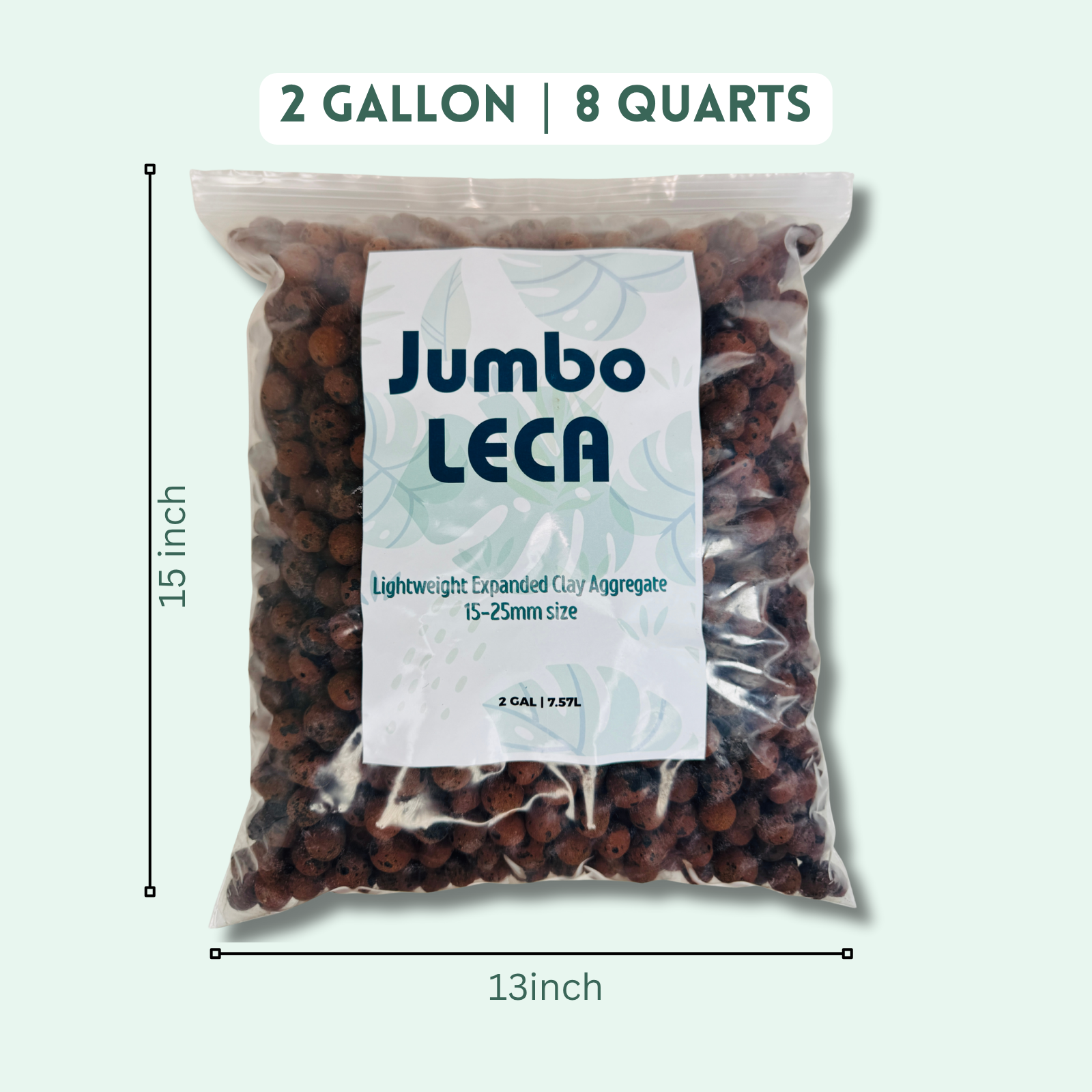 Jumbo LECA - Lightweight Expanded Clay Aggregate 15-25mm Size