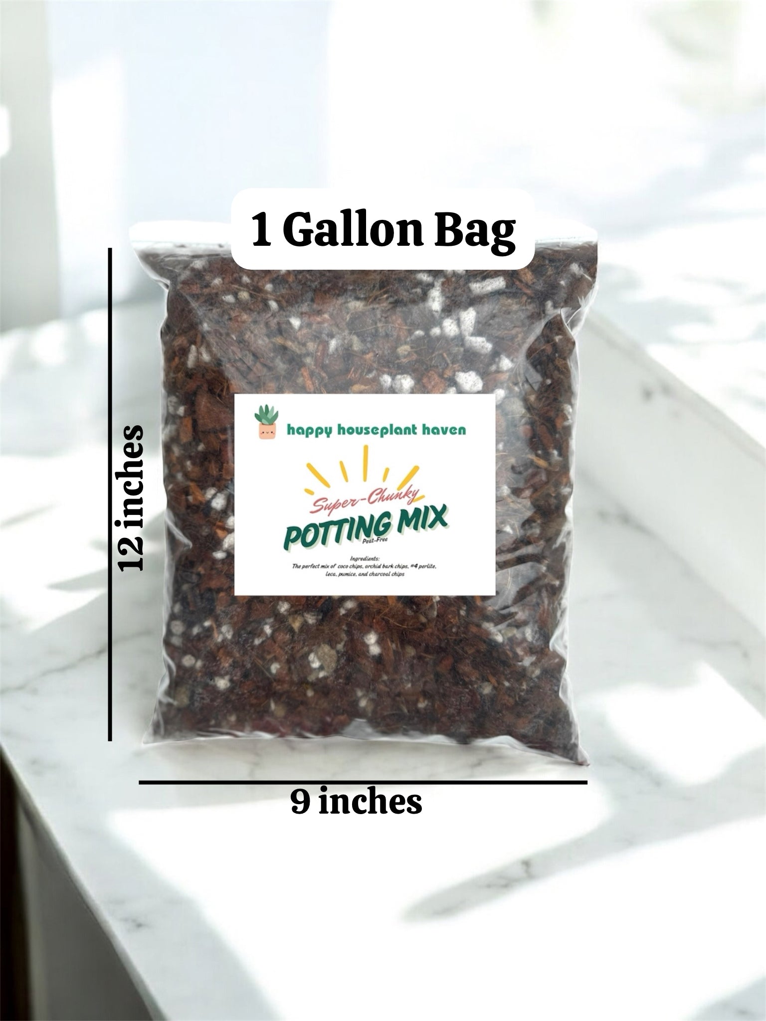 The Root Rot Remedy | Super Chunky Orchid and Hoya Potting Mix | Well-Draining Tropical Houseplant Soil with Perlite Bark Pumice