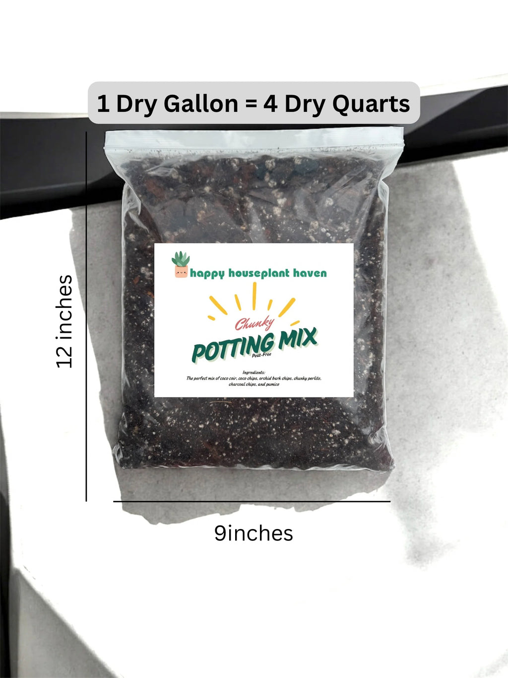 The Repot Remedy | Chunky Potting Mix – Fast-Draining Soil for Aroids Tropical Houseplants Repotting – Helps Prevent Root Rot