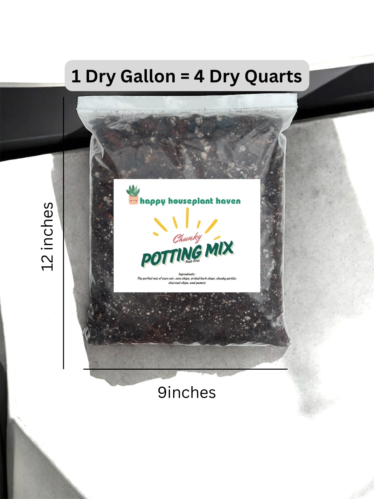 The Repot Remedy | Chunky Potting Mix – Fast-Draining Soil for Aroids Tropical Houseplants Repotting – Helps Prevent Root Rot