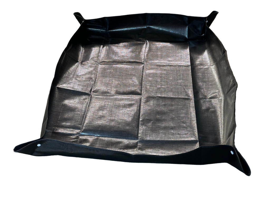 39 inch Large Potting Mat - Black | Mat For Repotting Plants