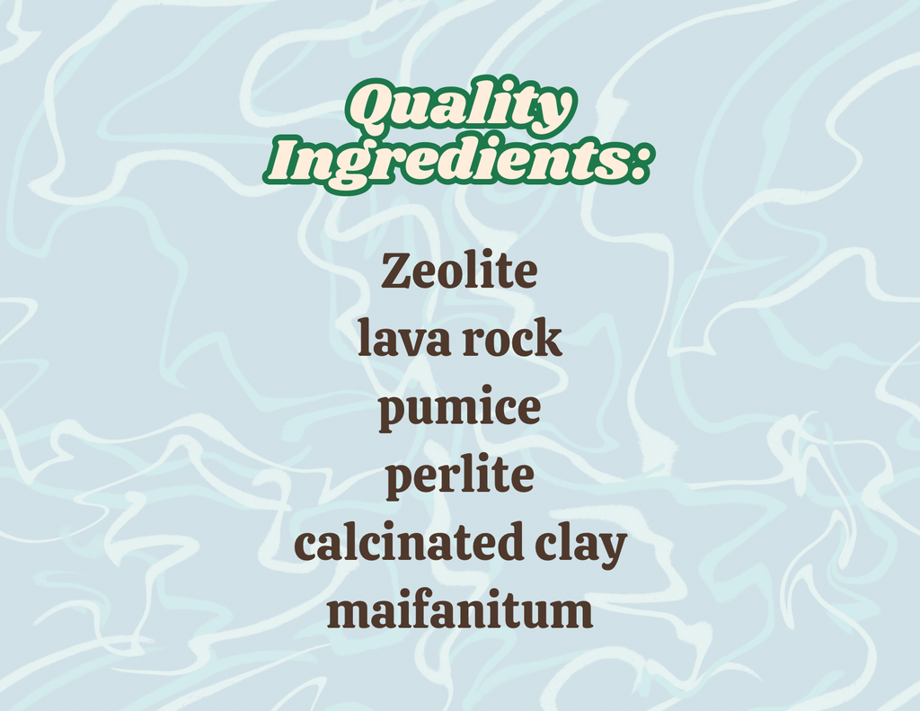 Classic PON Mix | Soil-Free Mineral Substrate for Semi-Hydroponics & Self-Watering Houseplants | Zeolite, Lava Rock, Pumice & Perlite