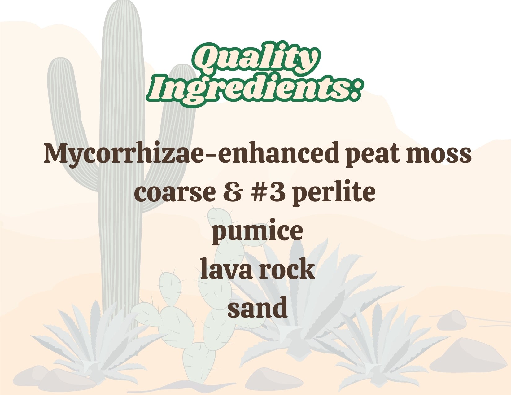 The Succulent Solution | Cactus and Succulent Potting Mix | Fast-Draining Gritty Soil for Succulents Cactus and Dry-Loving Plants