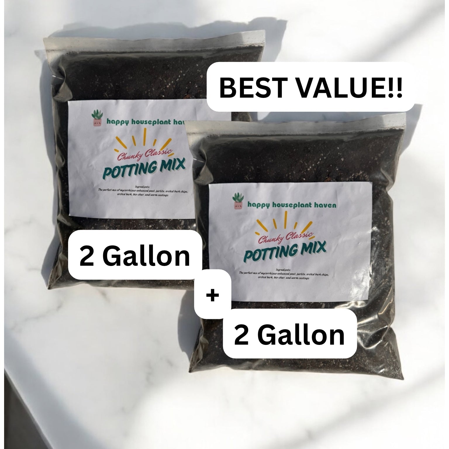 The Succulent Solution | Cactus and Succulent Potting Mix | Fast-Draining Gritty Soil for Succulents Cactus and Dry-Loving Plants