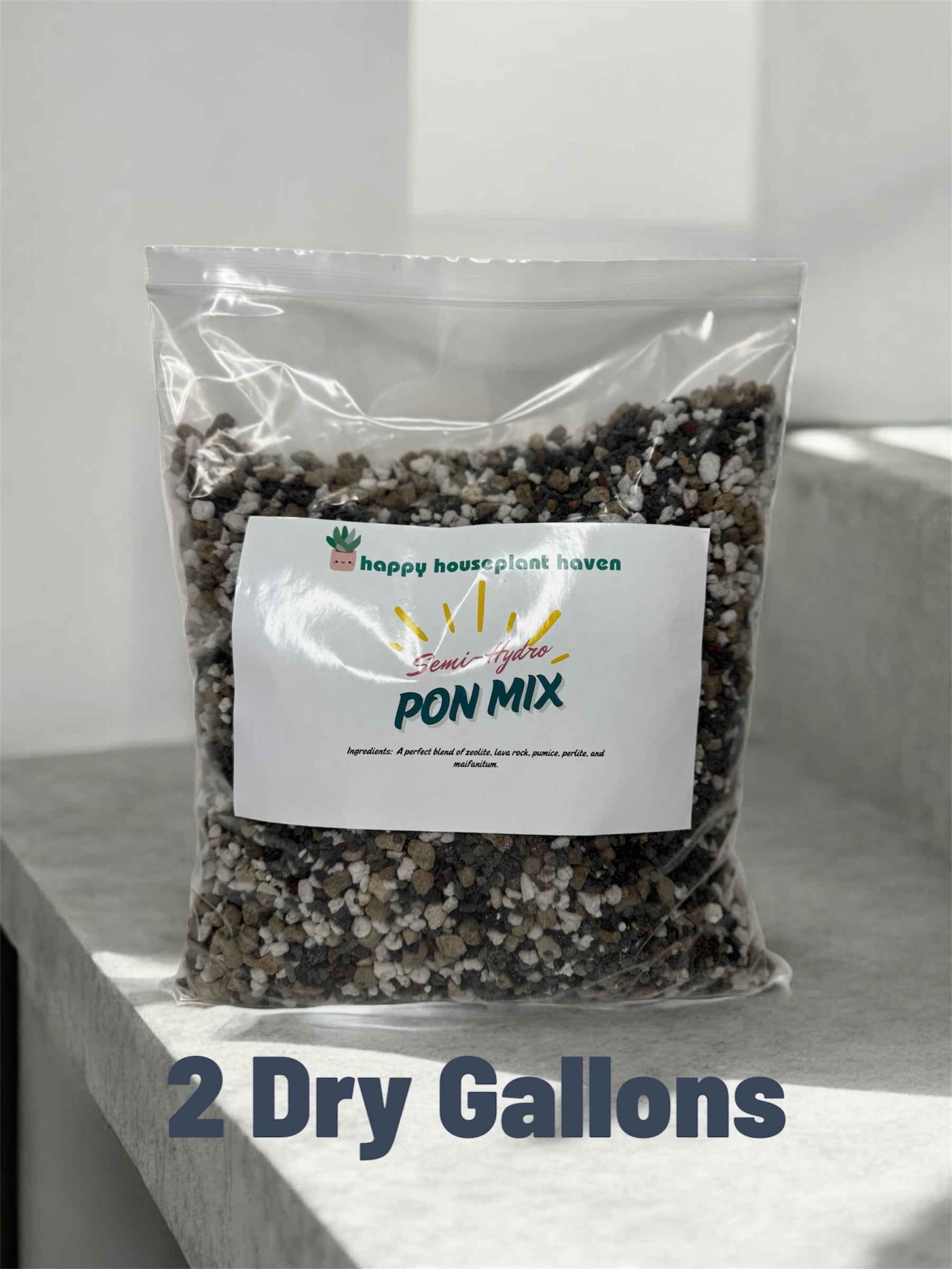 The Semi-Hydro Solution | Chunky PON Soil-Free Mix for Semi-Hydroponics & Self-Watering Pots | Mineral Plant Substrate