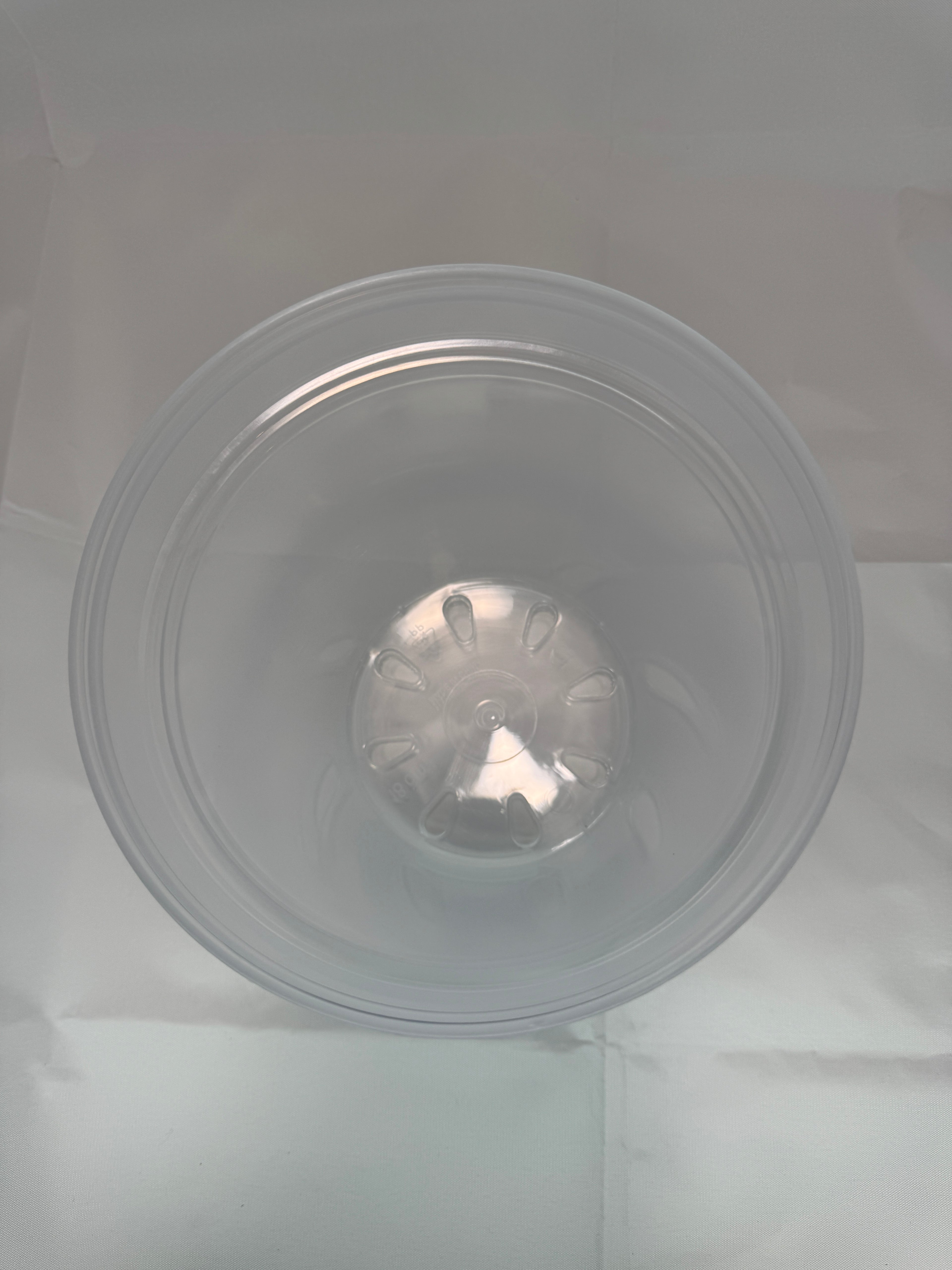 7-Inch Clear Nursery Pots | 2 pack or 4 pack | Large Transparent Plastic Plant Pots with Drainage for Indoor Tropical Houseplants