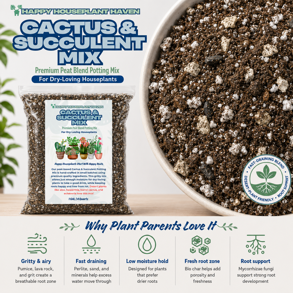 Cactus & Succulent Mix | Fast-Draining Succulent Soil