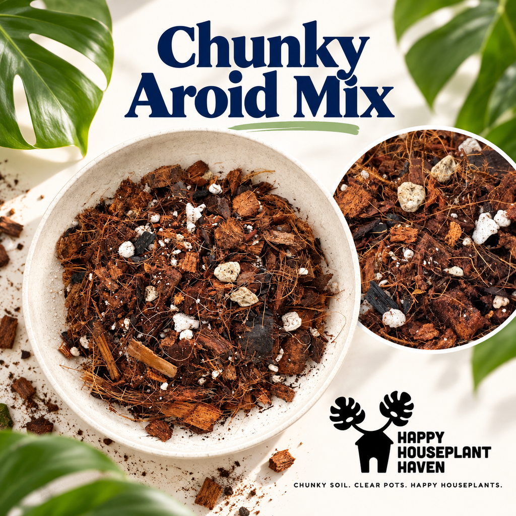 Chunky Aroid Mix | Peat-Free Potting Soil for Hoya, Philodendron & Anthurium