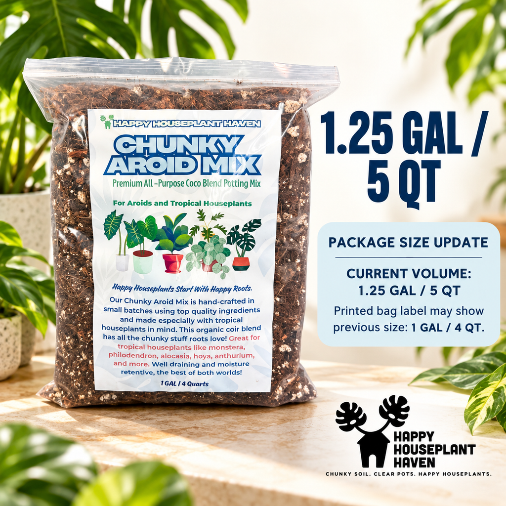 Chunky Aroid Mix | Peat-Free Potting Soil for Hoya, Philodendron & Anthurium