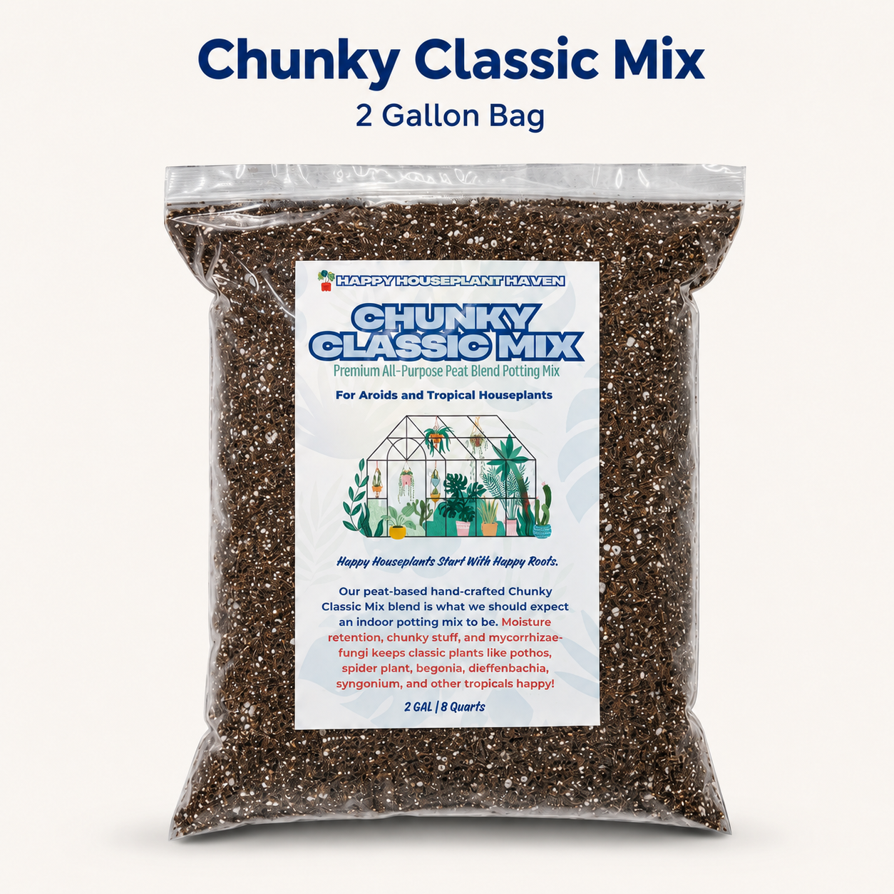 Chunky Classic Potting Mix | Indoor Houseplant Soil