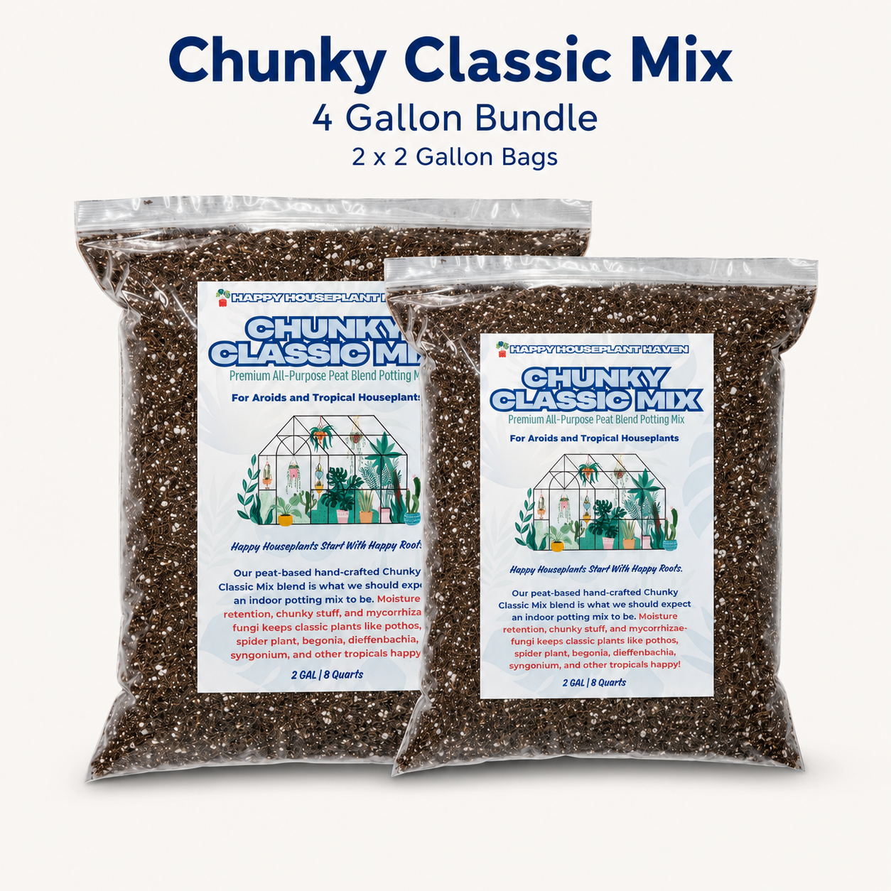 Chunky Classic Potting Mix | Indoor Houseplant Soil