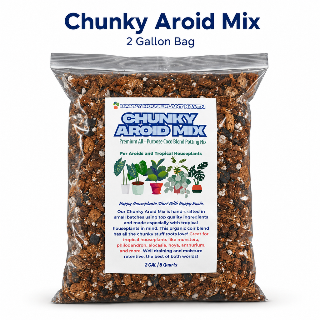 Chunky Aroid Mix | Well-Draining Soilless Potting Mix for Monsteras Hoyas Aroids