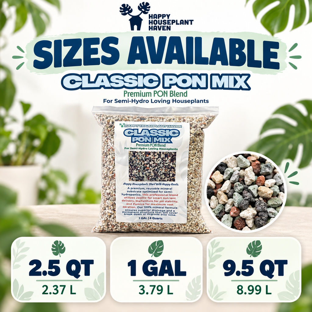 Classic PON Mix | Soil-Free Semi-Hydro Substrate for Self-Watering Pots