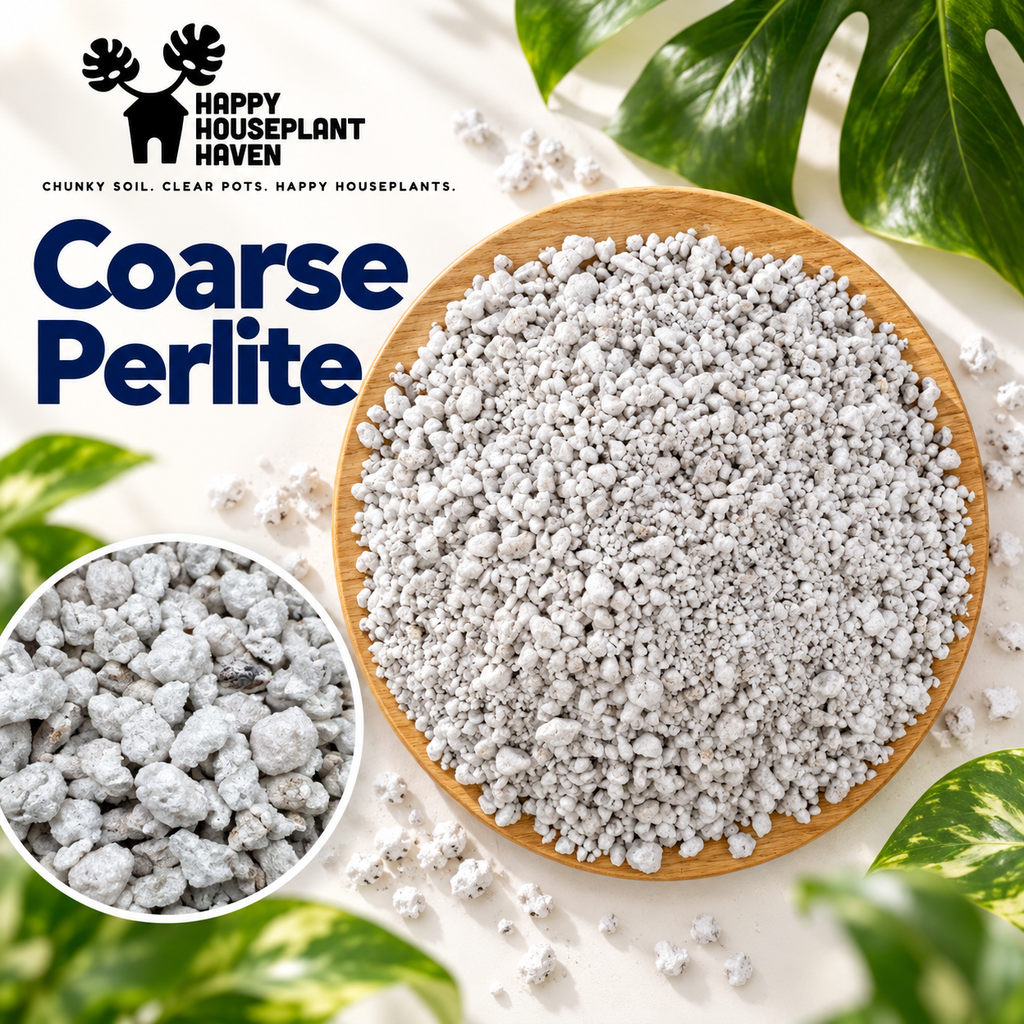 Coarse Perlite | 1/8–3/8 Inch Pre-Sifted Perlite for Potting Soil & Propagation