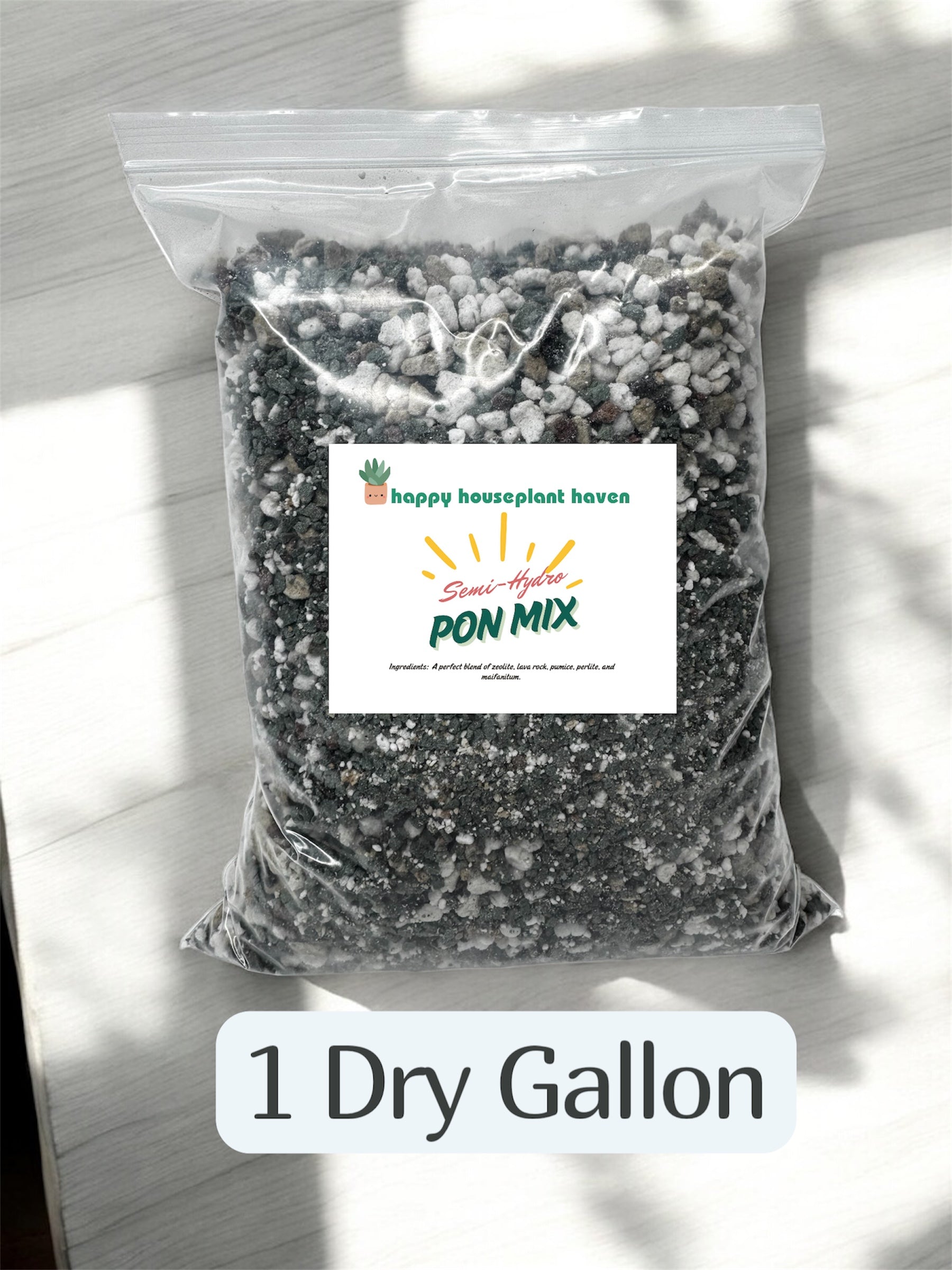 The Semi-Hydro Solution | Chunky PON Soil-Free Mix for Semi-Hydroponics & Self-Watering Pots | Mineral Plant Substrate