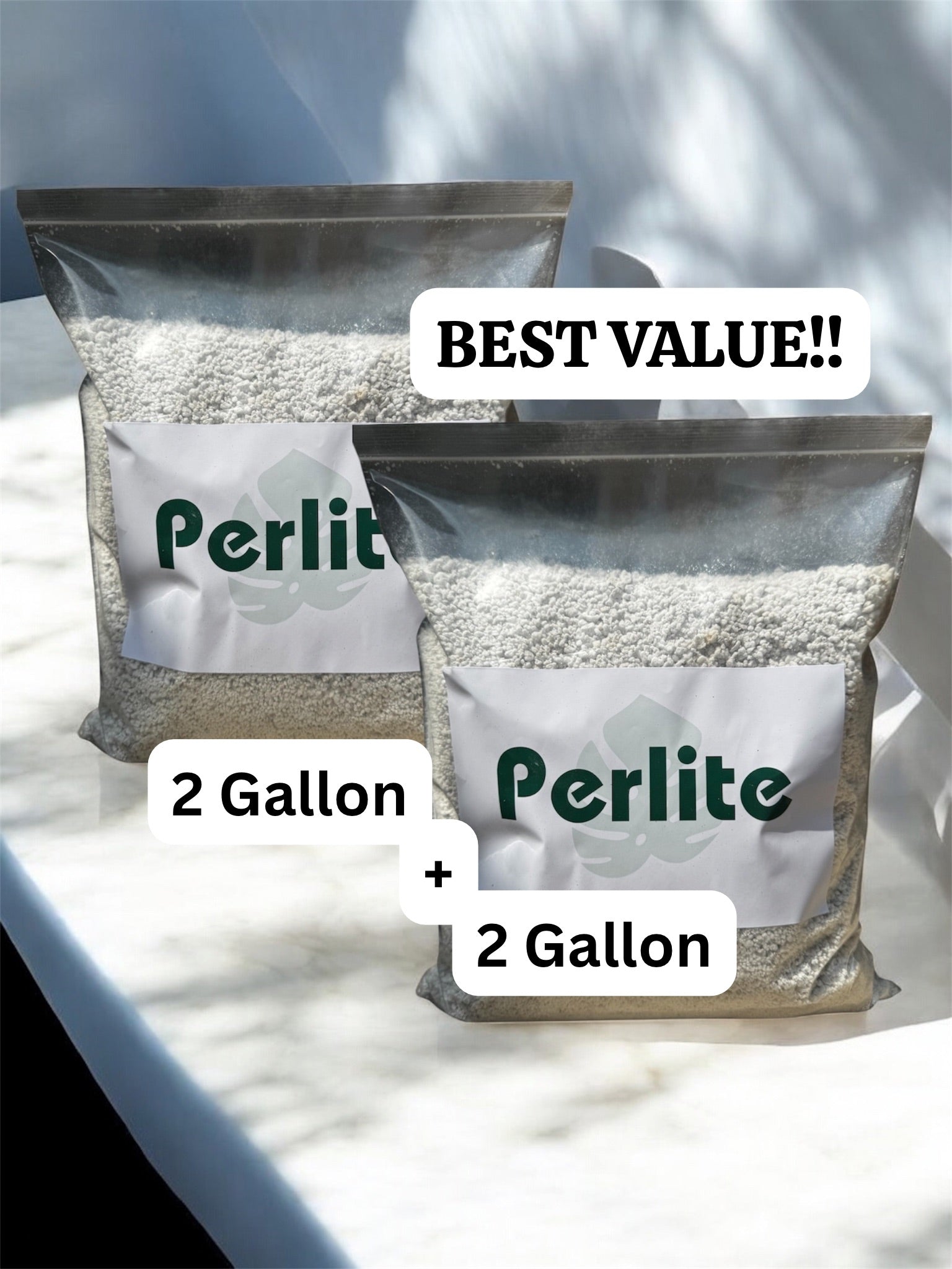 Fine Perlite – Lightweight Soil Additive for Drainage, Aeration & Root Health in Houseplants