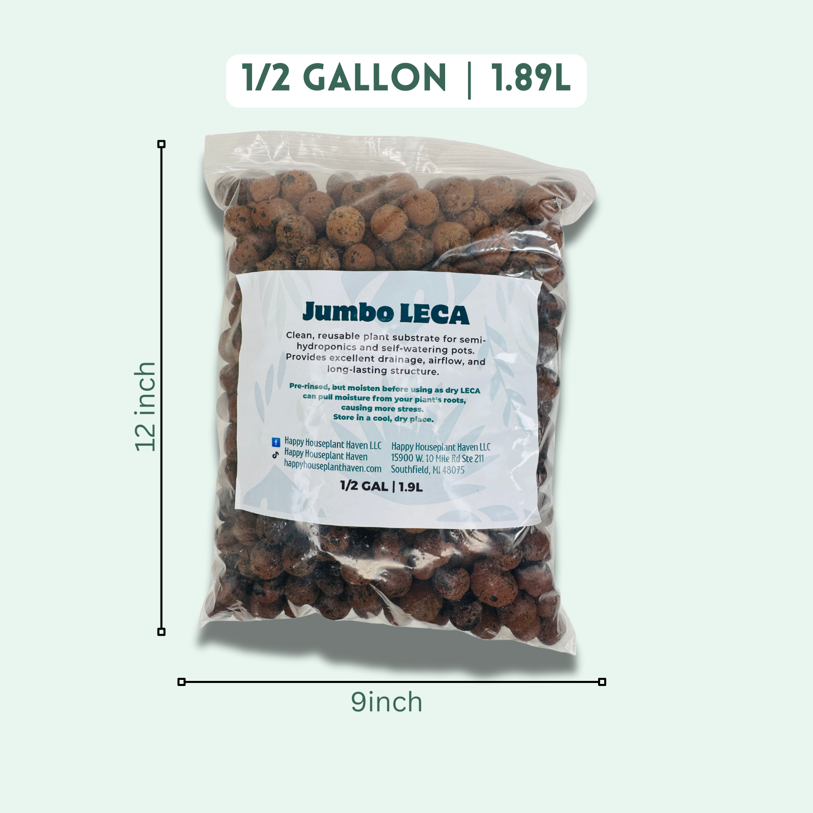 Jumbo LECA - Lightweight Expanded Clay Aggregate 15-25mm Size