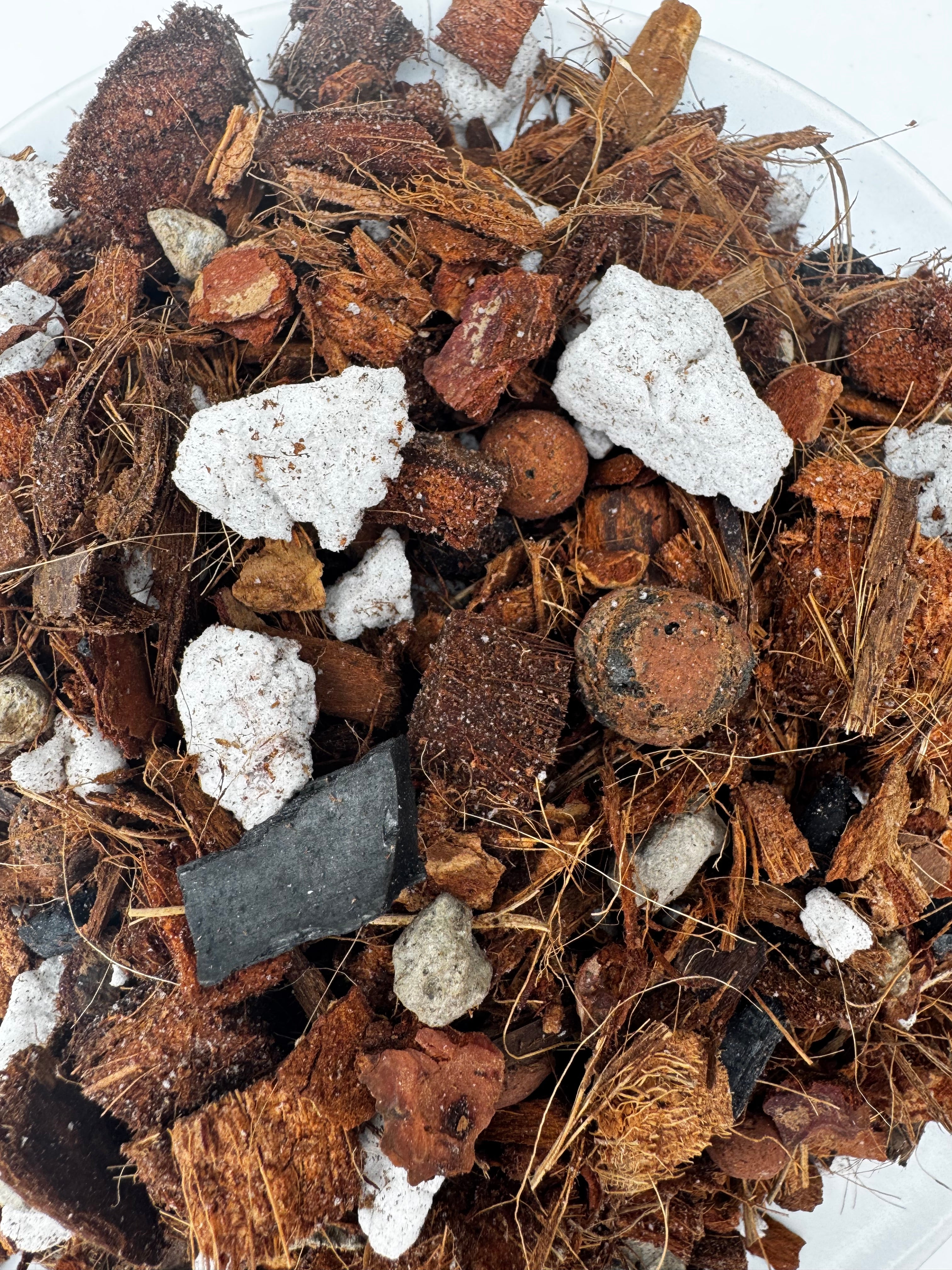 The Root Rot Remedy | Super Chunky Orchid and Hoya Potting Mix | Well-Draining Tropical Houseplant Soil with Perlite Bark Pumice