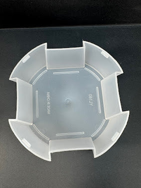 7-Inch Transparent Self-Watering Pots | 2 Pack | Clear Plant Pots with Reservoir Base