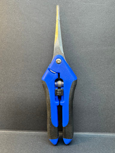 Plant Snips | Stainless Steel Pruning Shears for Houseplants | 1 Pair | Green, Blue or Orange