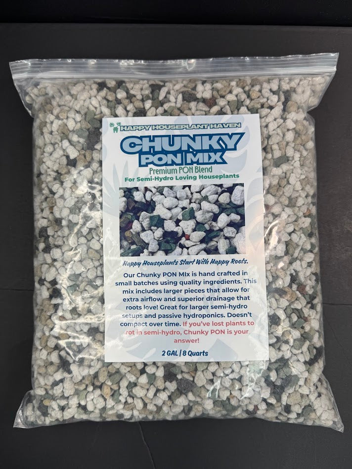 Chunky PON Mix | Soil-Free Semi-Hydro Substrate for Large Plants & Passive Hydro