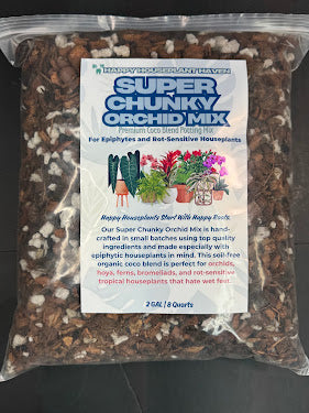 Super Chunky Orchid Mix | Peat-Free Potting Mix for Orchids, Anthurium & Alocasia