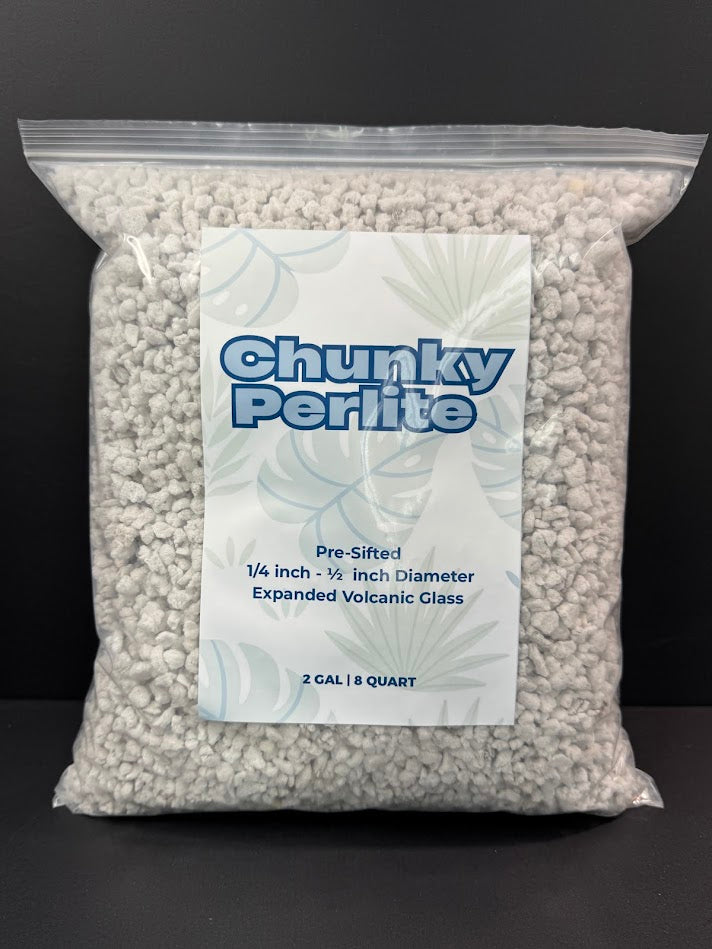 Chunky Perlite | 1/4–1/2 Inch Pre-Sifted Perlite for Chunky Potting Mixes