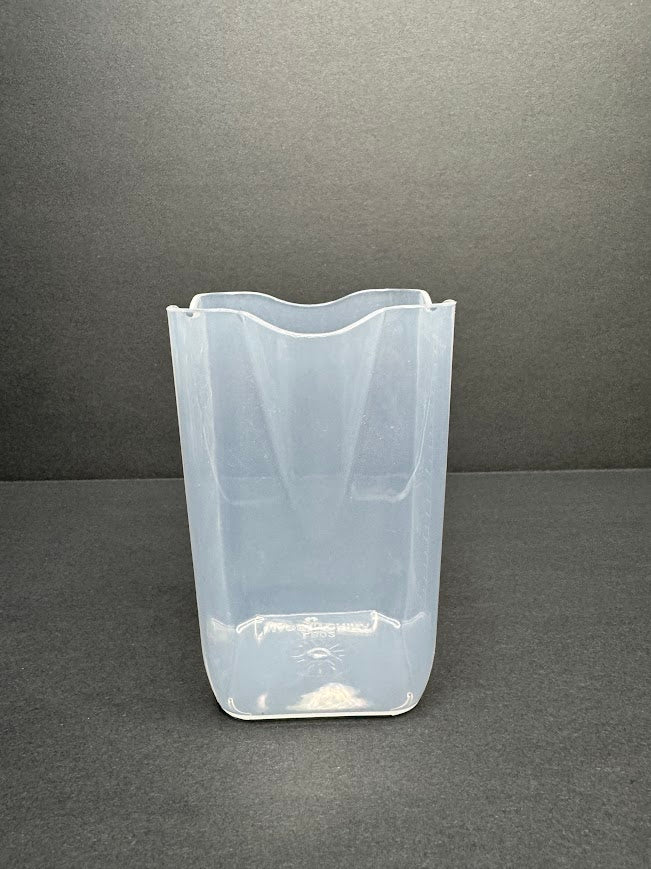2.5-Inch Mini Clear Self-Watering Pots with Wick | 4 Pack | Propagation & Starter Pots