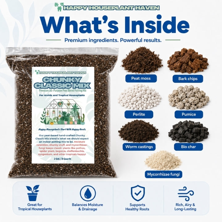 Chunky Classic Potting Mix | Indoor Houseplant Soil