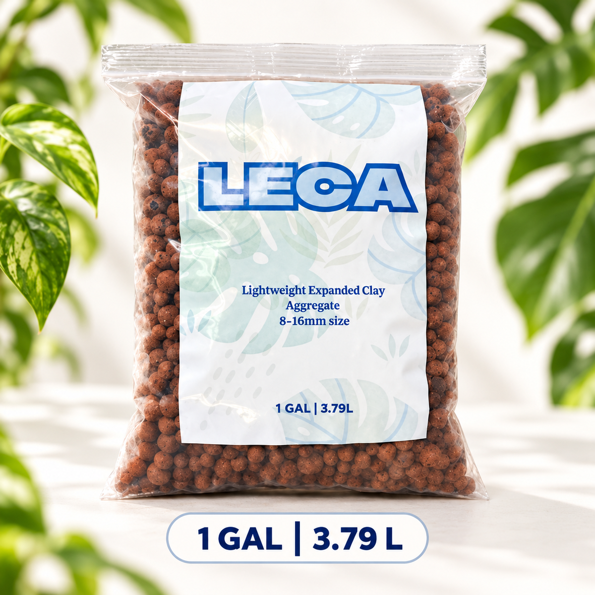 LECA Clay Pebbles 8–16mm | Pre-Rinsed Semi-Hydro Growing Medium for Houseplants