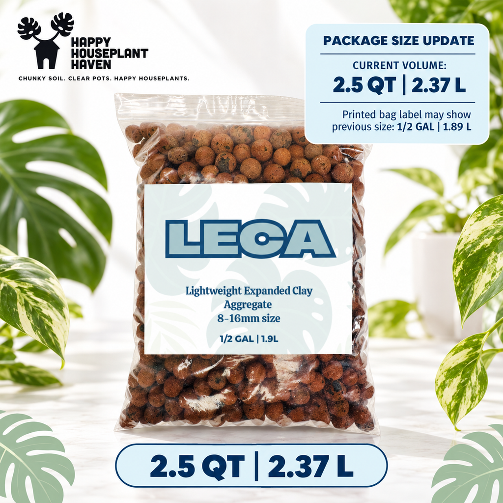 LECA Clay Pebbles 8–16mm | Pre-Rinsed Semi-Hydro Growing Medium for Houseplants