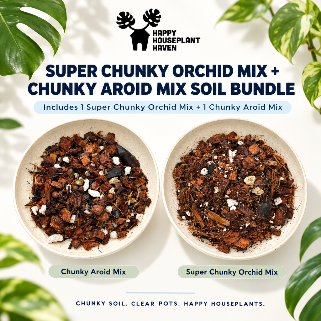 Super Chunky Orchid + Chunky Aroid Duo | Peat-Free Chunky Mix Set for Aroids & Epiphytes