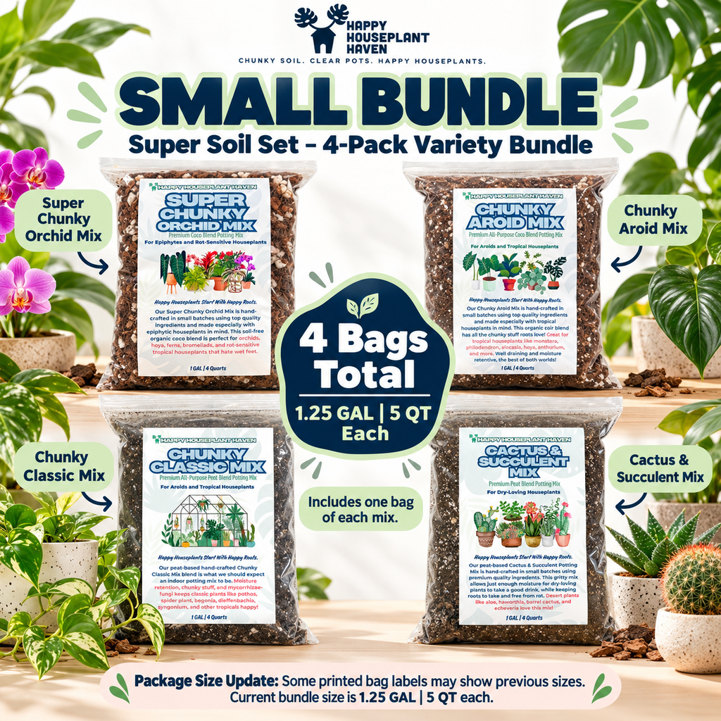 Soil Mix Variety 4-Pack | All 4 Potting Mixes in 1.25 or 2.5 Gallon Bags
